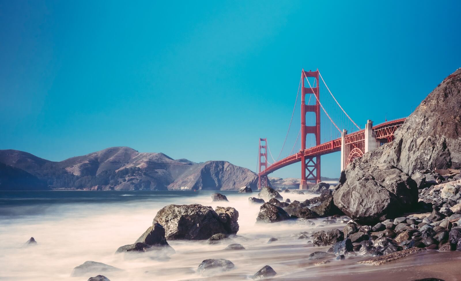 Golden Gate Bridge, San Francisco, California taken under clear sky